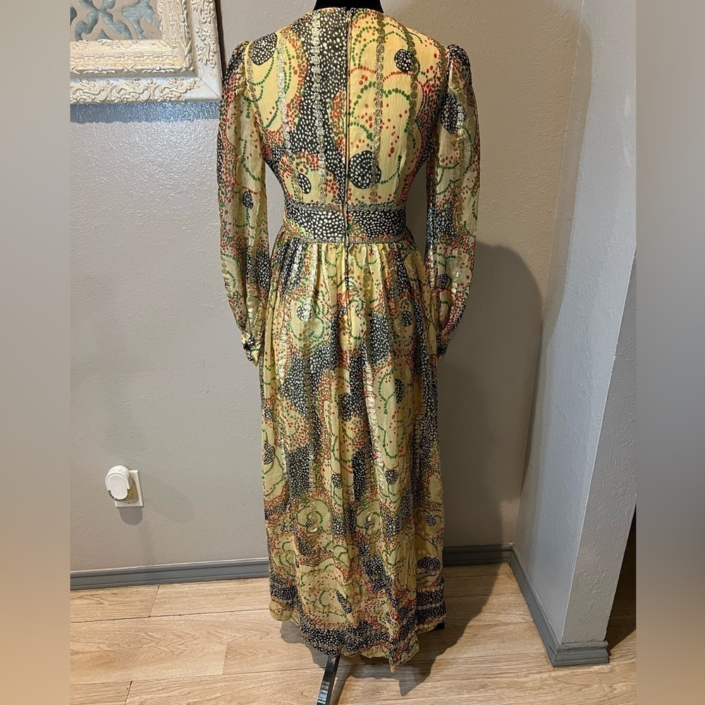 1960’s vintage bergdorf Goodman maxi dress - Picture 12 of 16